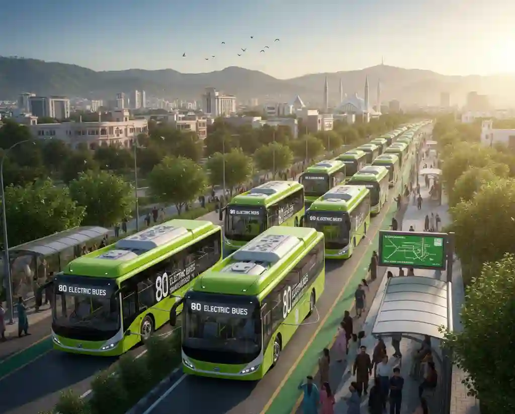 Punjab Announces 80 Electric Buses for Rawalpindi – Routes, Depot & Benefits 2 80 Electric Buses in Rawalpindi