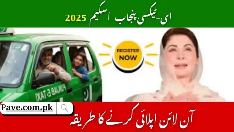 How to Apply for e-Taxi Punjab Online – September 2025 9 e-Taxi Punjab Online