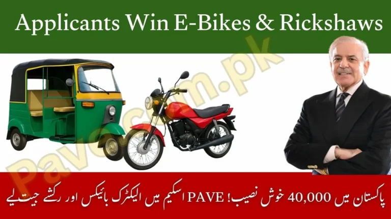 40000 Applicants Win E-Bikes and Rickshaws in First PAVE Scheme E-Balloting 4 40000 Applicants Win E-Bikes and Rickshaws in First PAVE Scheme E-Balloting