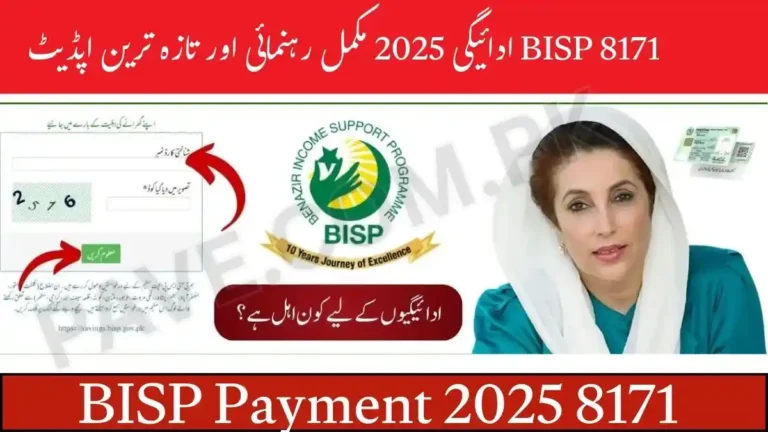 8171 BISP Payment 2025 – Safe and Proven Methods Guide 2 8171 BISP Payment 2025