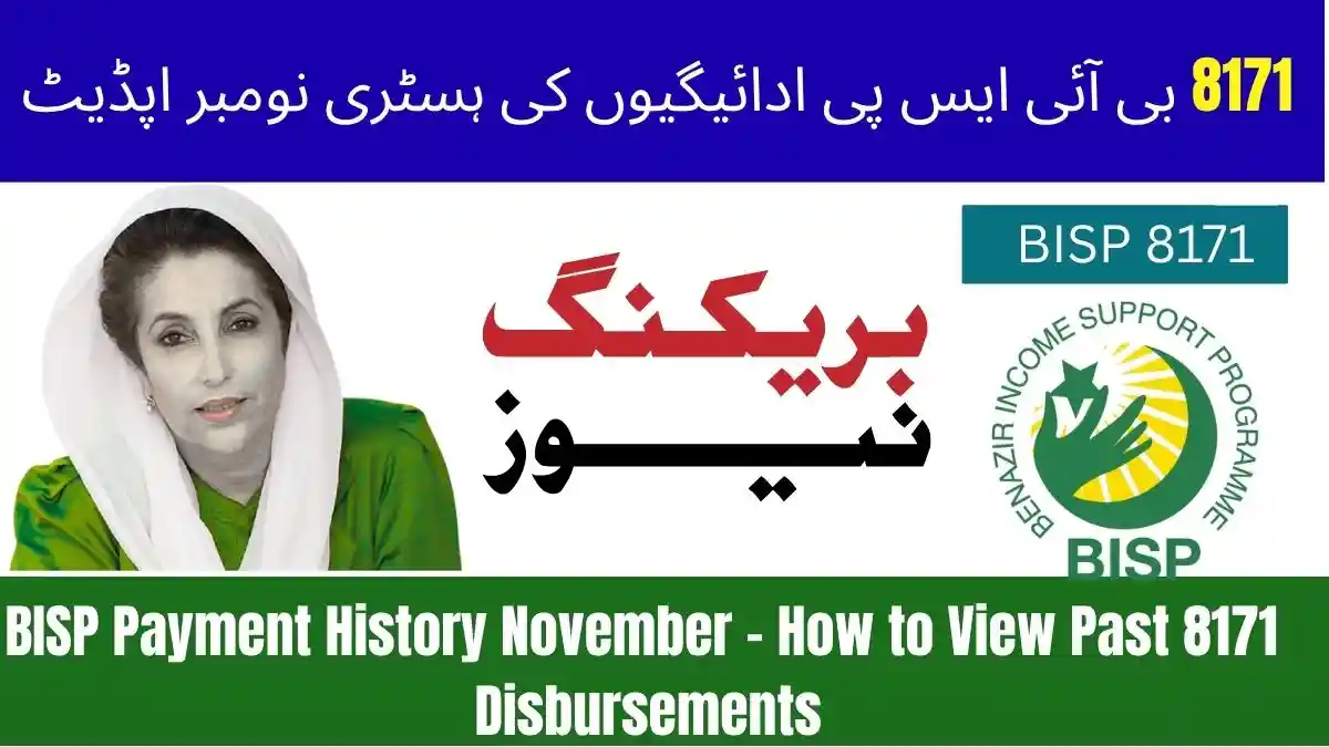 8171 BISP Payment History November – How to View Past Disbursements 1 8171 BISP Automatic Re-Registration November 2025