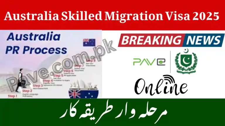 Australia Skilled Migration Visa 2025