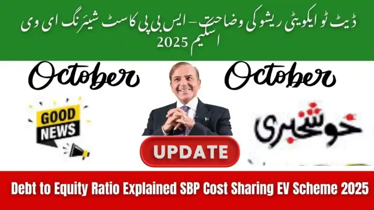 Debt to Equity Ratio Explained SBP Cost Sharing EV Scheme 2025 6 Debt to Equity Ratio