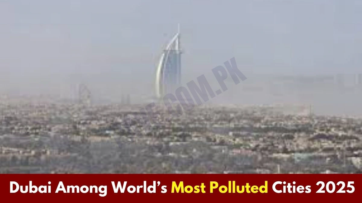Dubai Among World’s Most Polluted Cities — Air Pollution Reaches Alarming Levels 1 Dubai Among World’s Most Polluted Cities