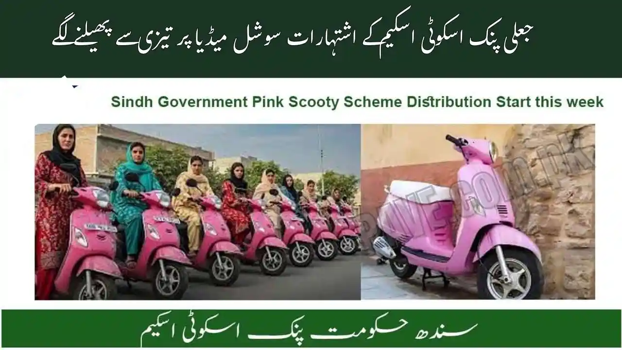 Fake Pink Scooty Scheme Ads Flooding Social Media in 2025 Sindh Government Issues Warning 1 Fake Pink Scooty Scheme Ads Flooding Social Media
