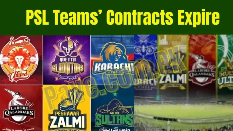 PSL Teams’ Contracts Expire; Only Qualified Franchises Will Get New Deals 2 PSL Teams’ Contracts Expire; Only Qualified Franchises Will Get New Deals