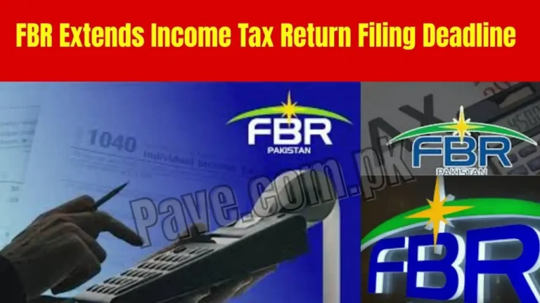 FBR Extends Income Tax Return Filing Deadline 2025 3 FBR Extends Income Tax Return Filing Deadline 2025