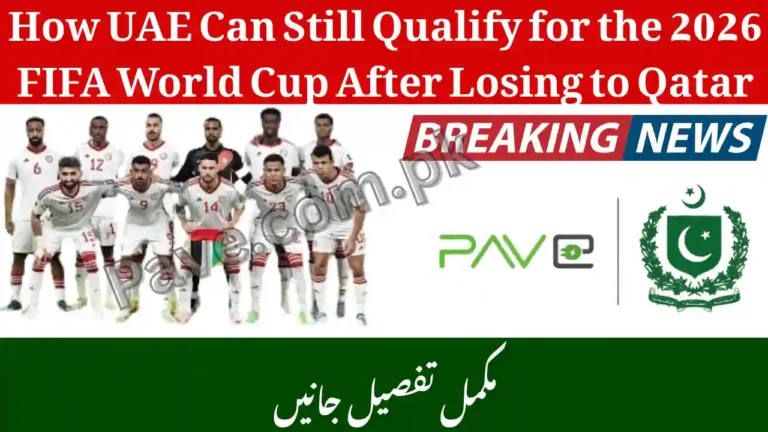How UAE Can Still Qualify for the 2026 FIFA World Cup After Losing to Qatar