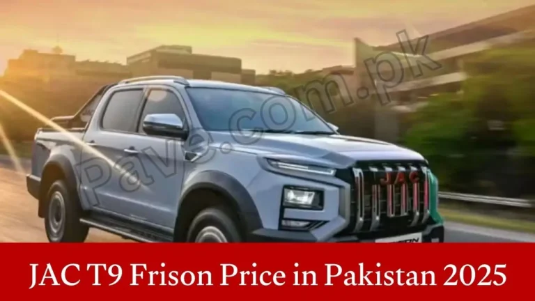 JAC T9 Frison Price in Pakistan 2025 – Bookings Open at Rs 2.3 Million with Full Specs & Features 2 JAC T9 Frison Price in Pakistan 2025