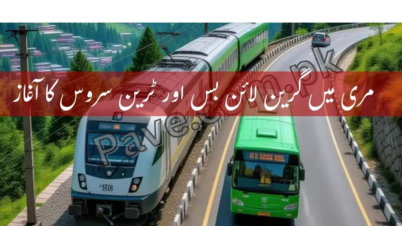Murree to Get Green Line Bus and Train Service