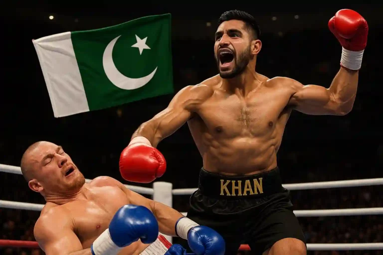 Pakistani-Origin Boxer Makes History in New York – Knocks Out American Fighter in Viral Match 5 Pakistani-Origin Boxer Makes History in New York