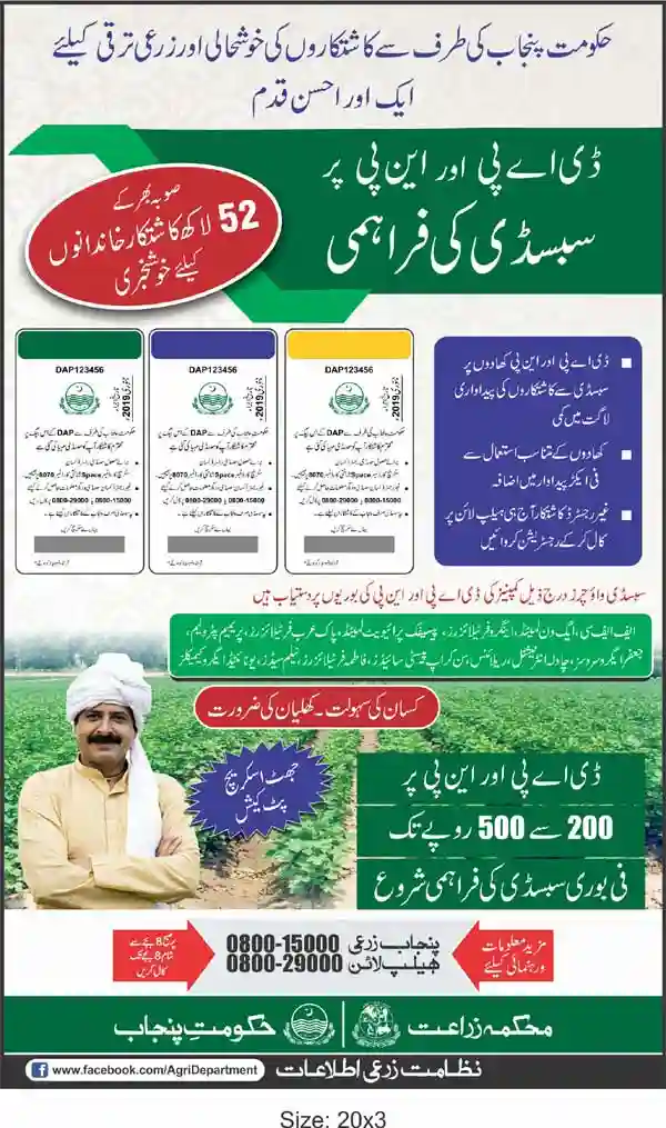 Punjab Fertilizer Subsidy 2025 Announced for DAP & NP Users 2 Punjab fertilizer scheme 2025