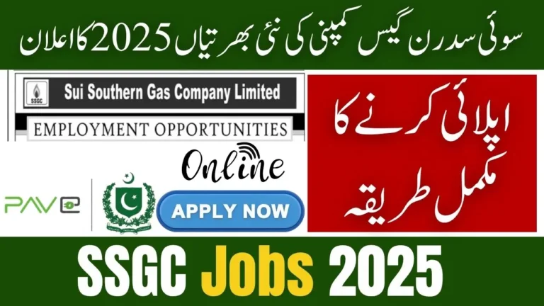 Breaking News: Sui Southern Gas Company Limited Announces New Jobs 2025 — Apply Online via SSGC Careers Portal 2 Sui Southern Gas Company Limited Announces New Jobs 2025