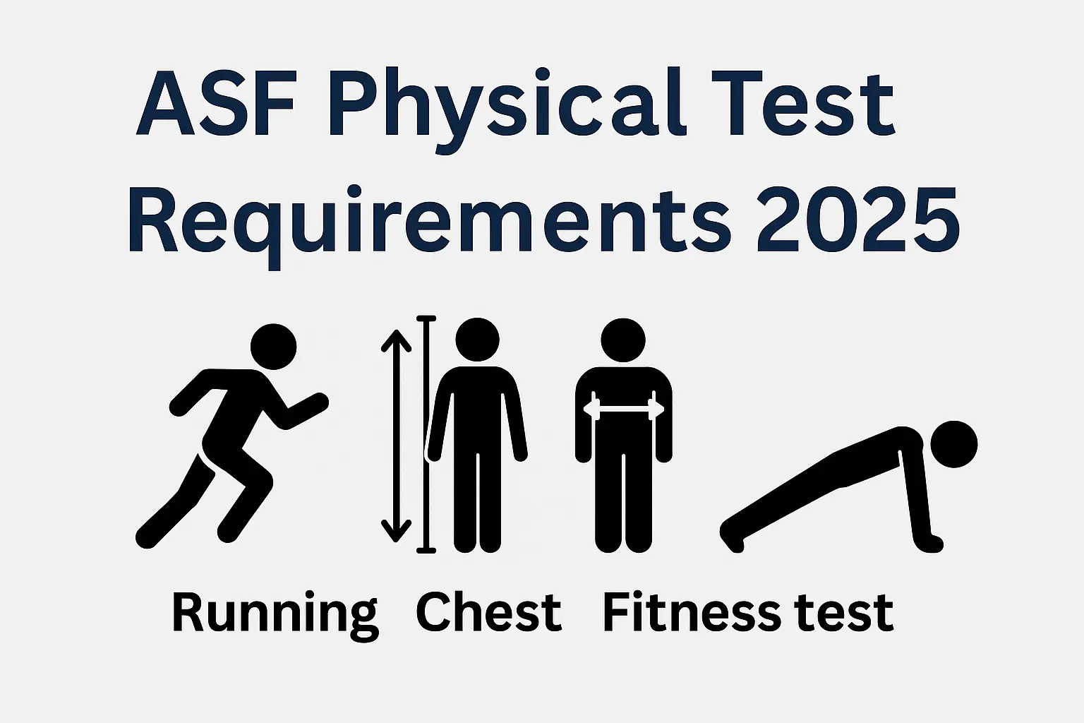 ASF Physical Test Requirements 2025 – Running, Chest & Fitness Details 1 ASF Physical Test Requirements 2025