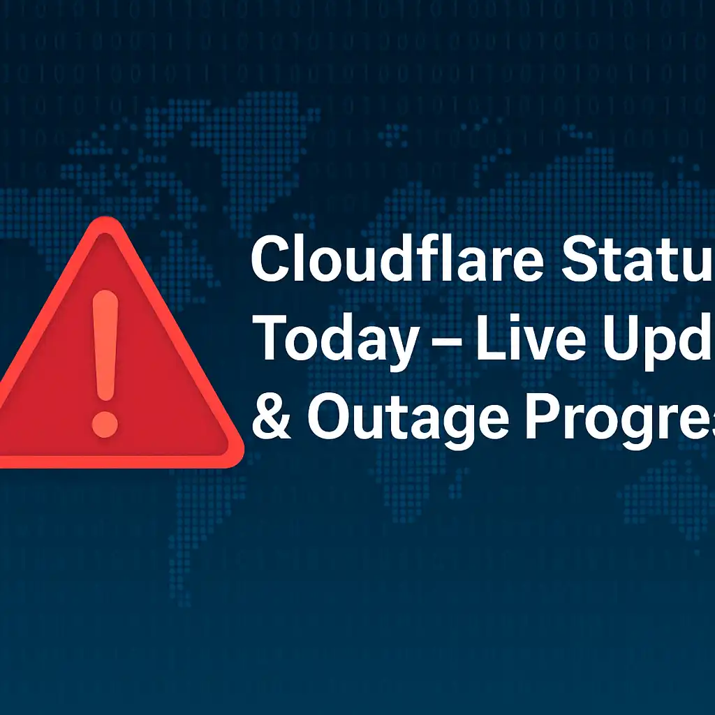 Cloudflare Status Today – Live Updates & Outage Progress 1 Cloudflare Status Today