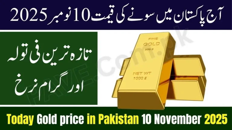 Gold Price in Pakistan Today 10 November 2025 – Latest Prices in All Major Cities 5 Gold Price in Pakistan Today 10 November 2025