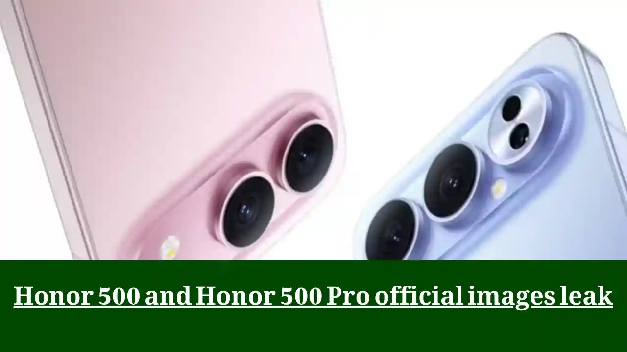 Honor 500 and 500 Pro Official Images Leak Through Pre-Order Listings – Full Design, Colors & Storage Details 1 Honor 500 and Honor 500 Pro official images leak