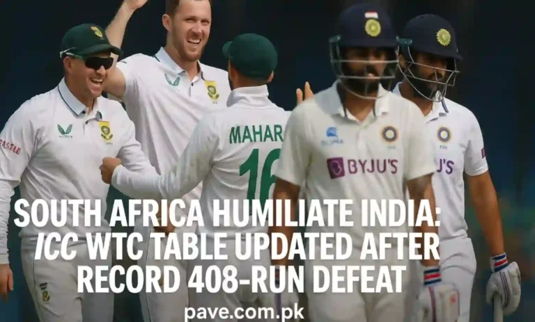 South Africa Humiliate India: Latest ICC World Test Championship Table Updated After Record 408-Run Defeat 1 Latest ICC World Test Championship Table