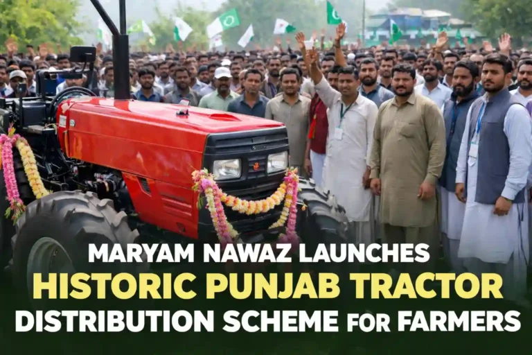 Maryam Nawaz Launches Historic Punjab Tractor Distribution Scheme for Farmers