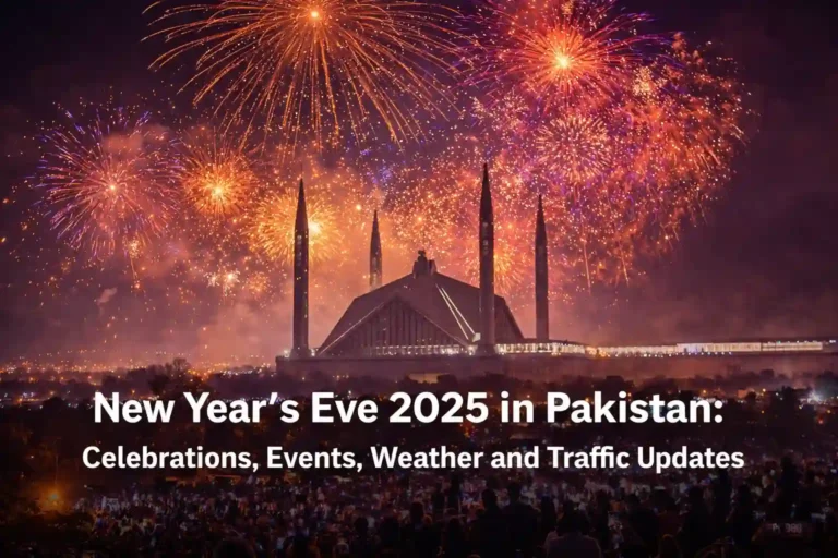 New Year’s Eve 2025 in Pakistan