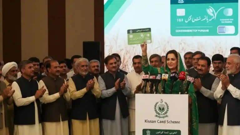 CM Punjab Maryam Nawaz Launches Kissan Card Scheme for Farmers