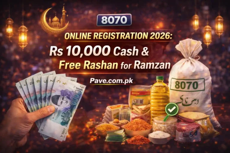 8070 Online Registration 2026: Rs 10,000 Cash & Free Rashan for Ramzan 7 8070 Online Registration 2026: Rs 10,000 Cash & Free Rashan for Ramzan