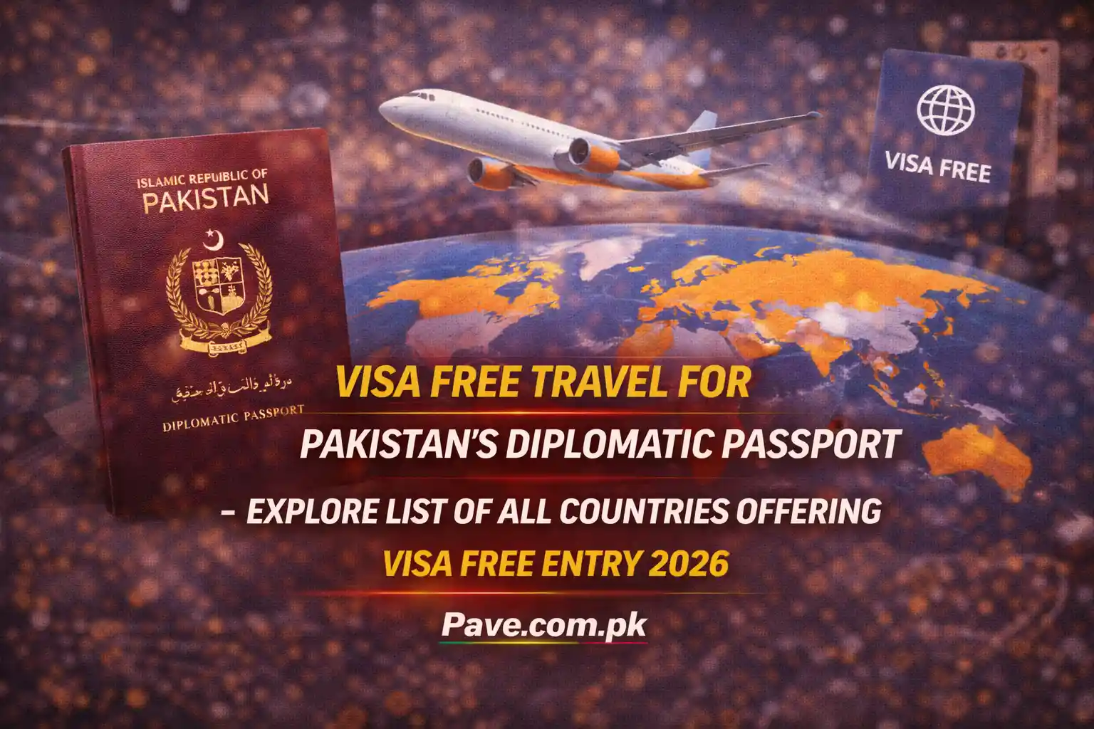 Visa Free Travel for Pakistan’s Diplomatic Passport – Explore List of All Countries Offering Visa Free Entry 2026 1 Visa Free Travel for Pakistan’s Diplomatic Passport – Explore List of All Countries Offering Visa Free Entry 2026