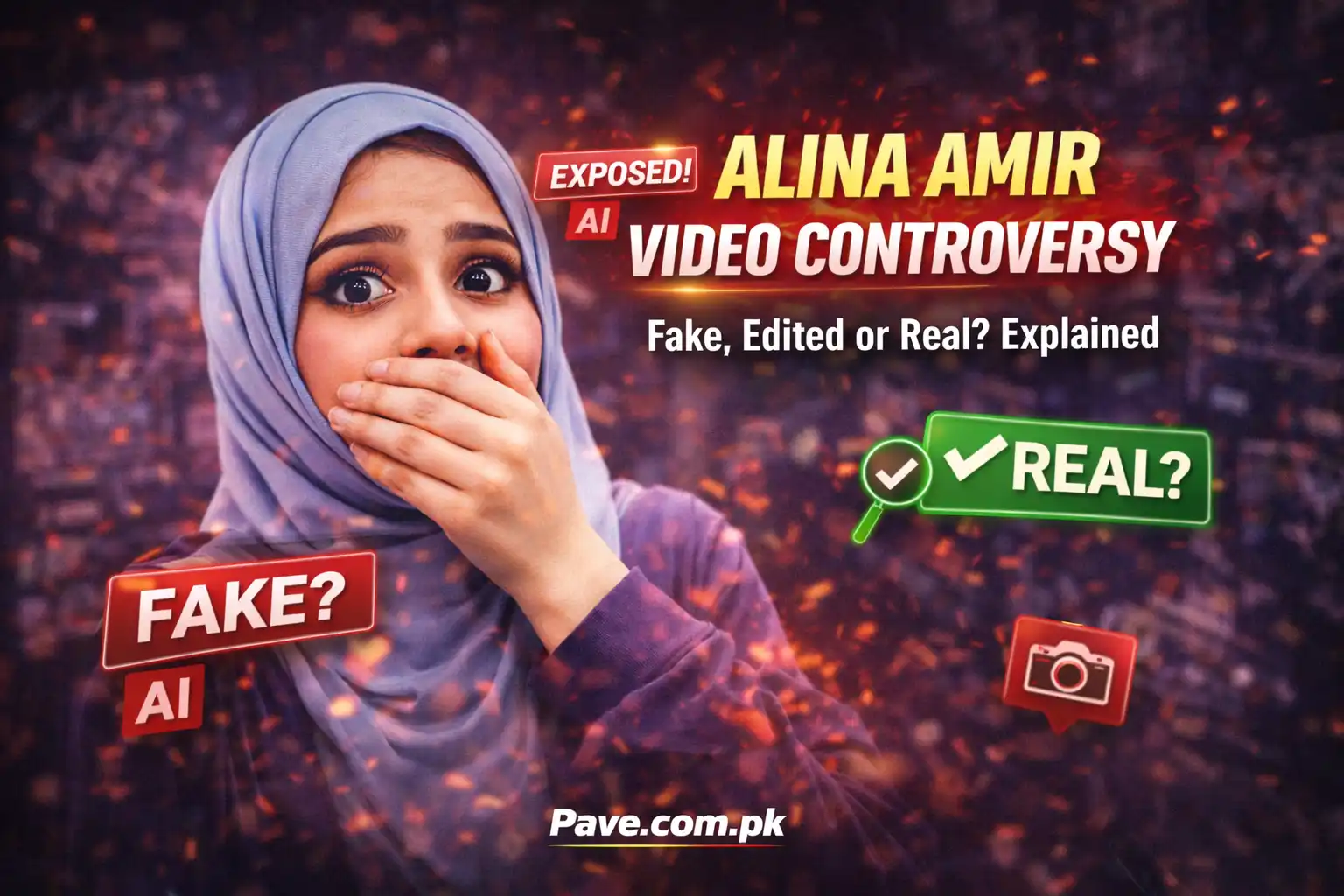 Alina Amir Video Controversy – Fake, Edited or Real? Explained 1 Alina Amir Video Controversy – Fake, Edited or Real? Explained