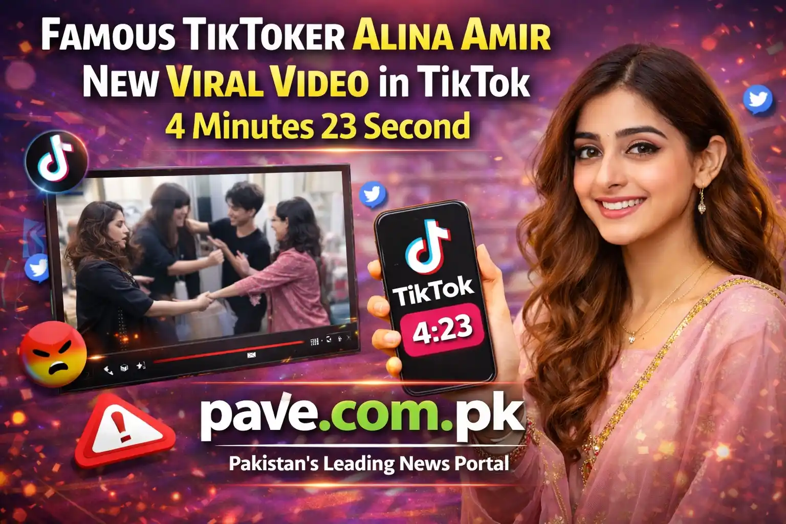Famous TikToker Alina Amir New Viral Video in TikTok 4 Minutes 23 Second 1 Famous TikToker Alina Amir New Viral Video in TikTok 4 Minutes 23 Second