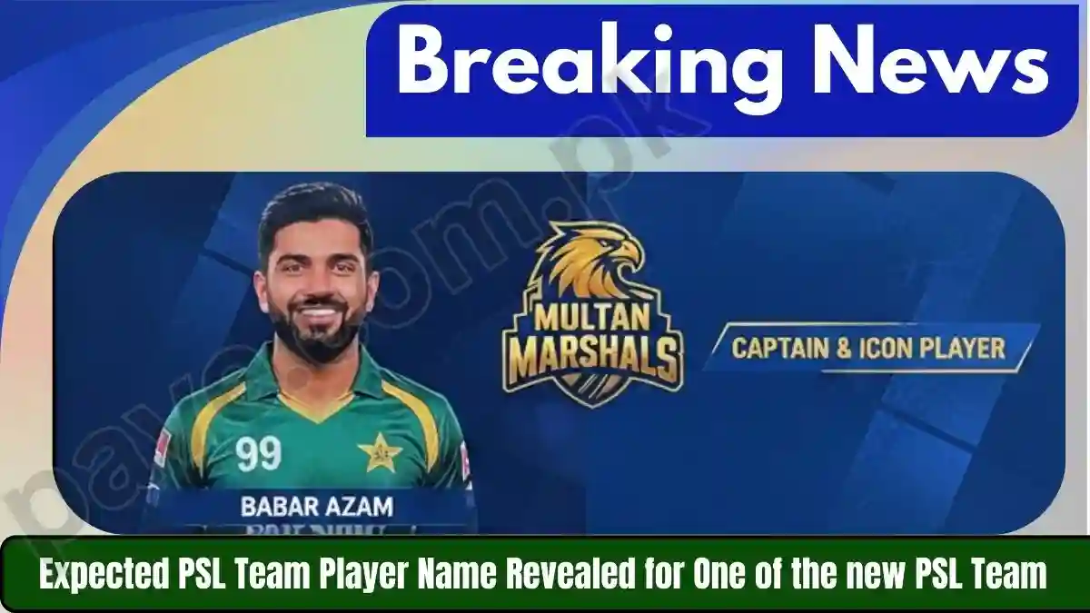 Expected PSL team player name revealed