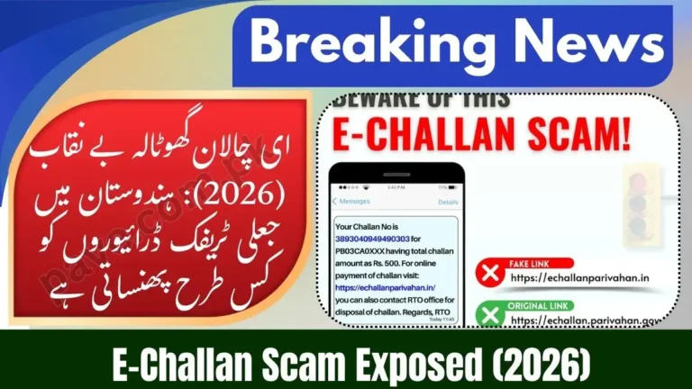 E-Challan Scam Exposed (2026): How Fake Traffic Fines Trap Drivers in India 5 E-Challan Scam Exposed (2026): How Fake Traffic Fines Trap Drivers in India