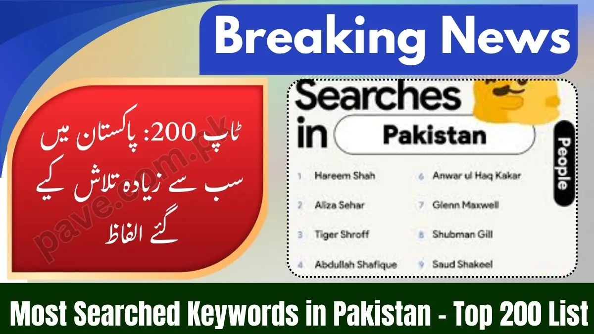 Top 200 Most Searched Keywords in Pakistan – Explore All Trending Keywords 1 Top 200 Most Searched Keywords in Pakistan – Explore All Trending Keywords