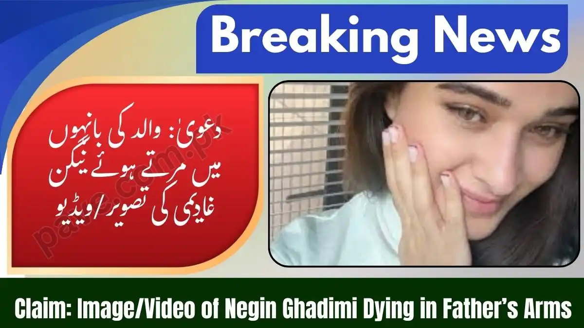 Claim: Image/Video of Negin Ghadimi Dying in Father’s Arms 1 Claim: Image/Video of Negin Ghadimi Dying in Father’s Arms
