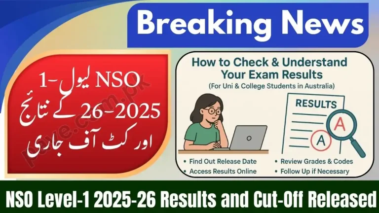 NSO Level-1 2025-26 Results and Cut-Off Released 7 NSO Level-1 2025-26 Results and Cut-Off Released