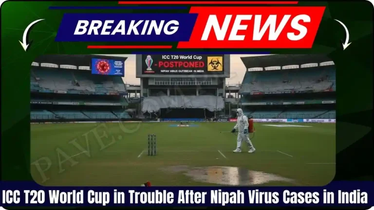 ICC T20 World Cup in Trouble After Nipah Virus Cases in India