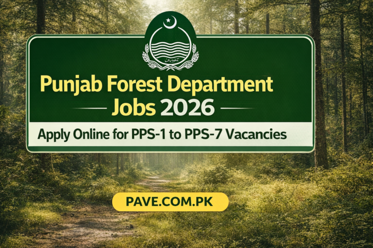 Punjab Forest Department Jobs 2026 Apply Online