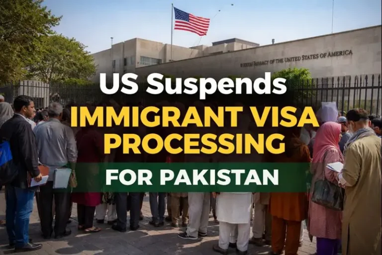 US Suspends Immigrant Visa Processing for Pakistan and 74 Other Countries 2 US Suspends Immigrant Visa Processing for Pakistan and 74 Other Countries