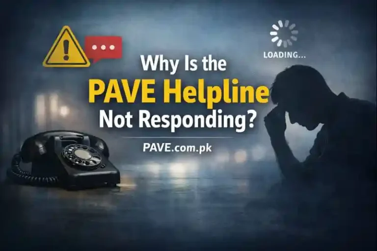 Why Is the PAVE Helpline Not Responding?