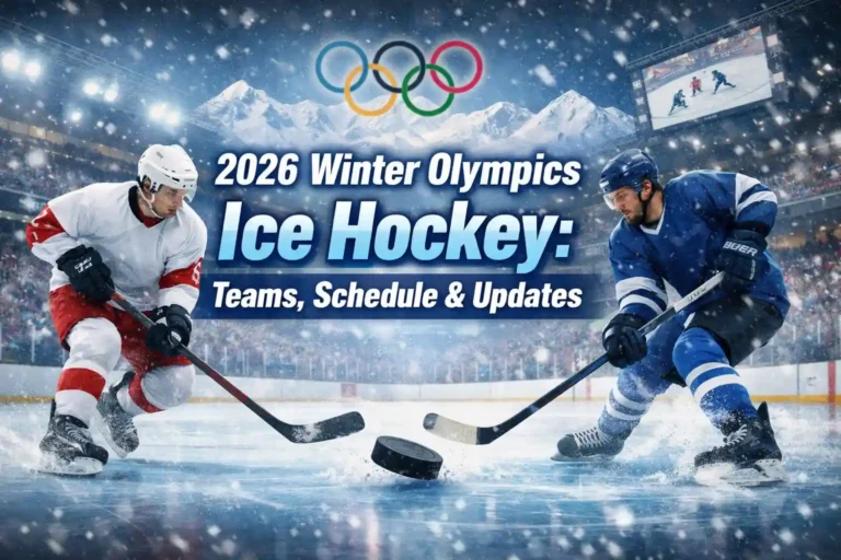 2026 Winter Olympics Ice Hockey Teams, Schedule & Updates
