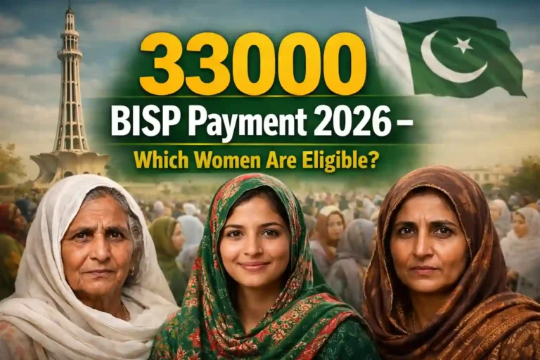33000 BISP Payment 2026 – Which Women Are Eligible?