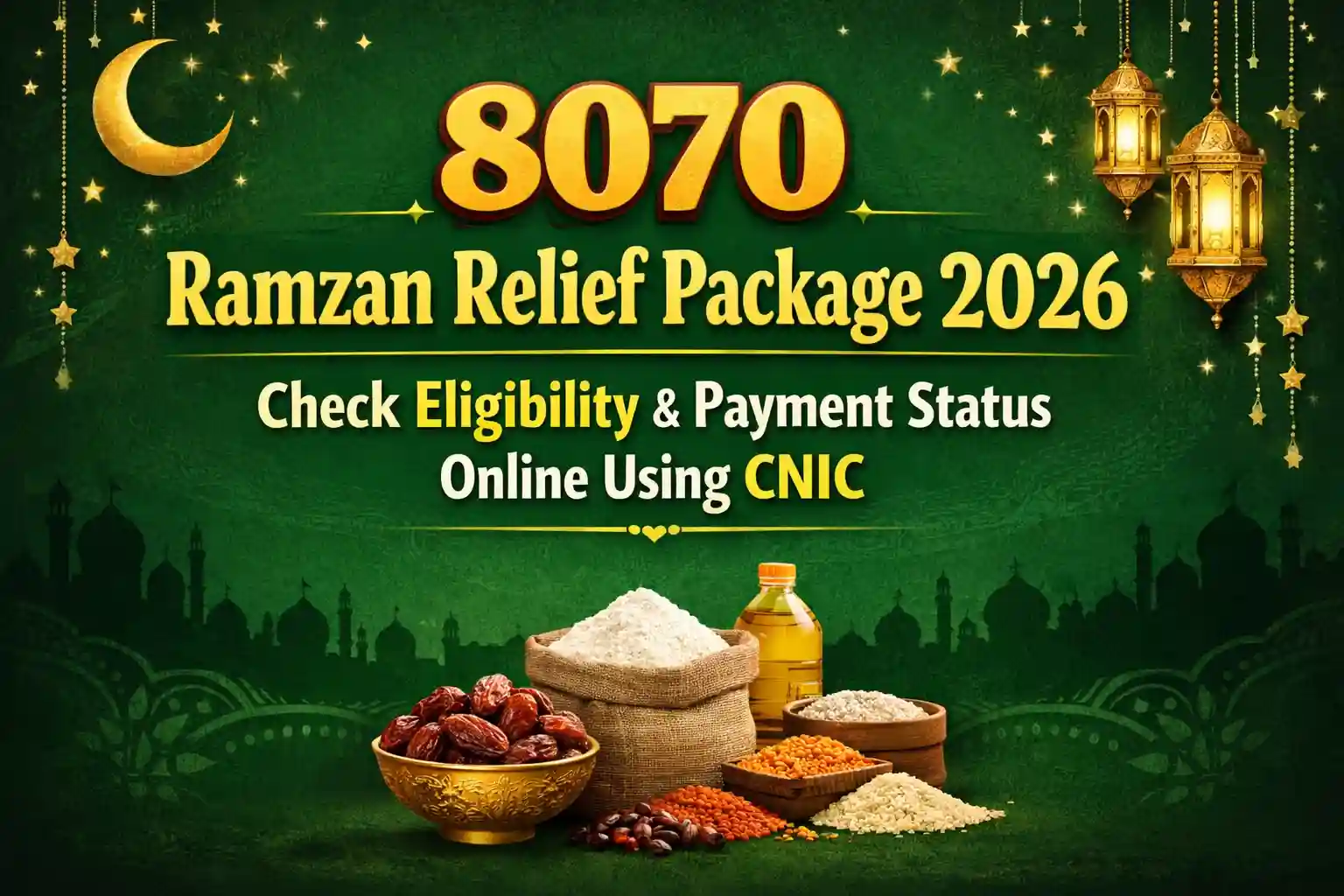 8070 Ramzan Relief Package 2026