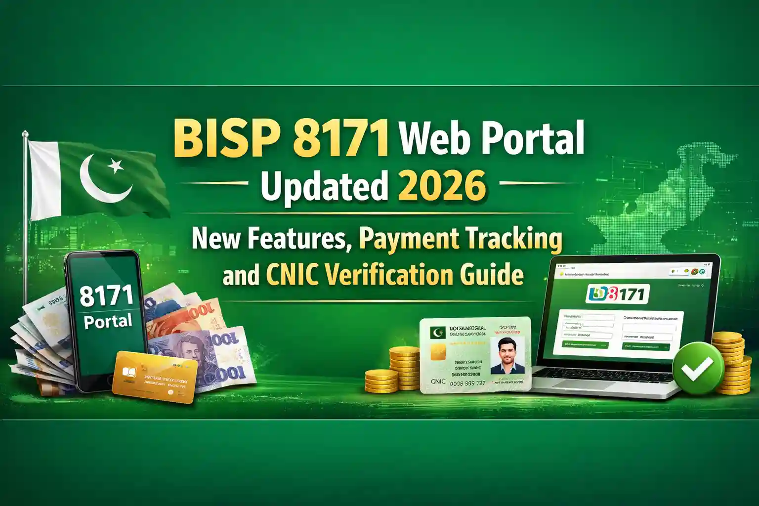 BISP 8171 Web Portal Updated 2026 New Features, Payment Tracking and CNIC Verification Guide