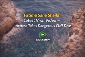 Fatima Sana Shaikh Latest Viral Video – Actress Takes Dangerous Cliff Dive