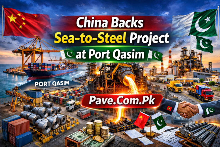 China Backed Energy Company Supports Major Sea to Steel Project in Pakistan