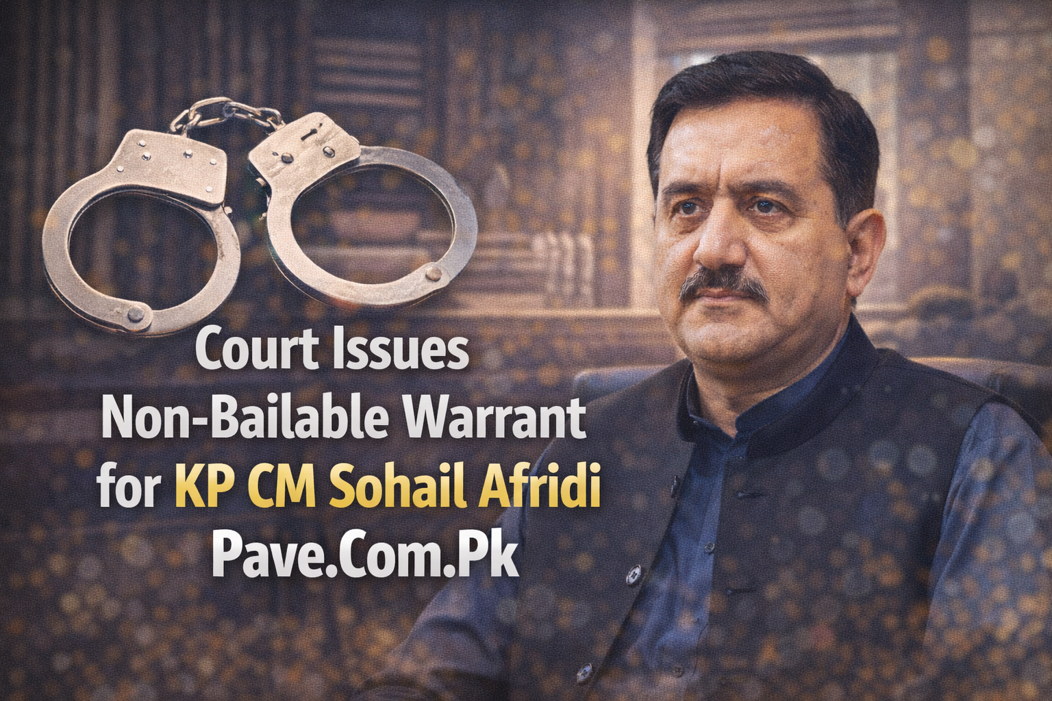 Court Issues Non Bailable Warrant for KP CM Sohail Afridi