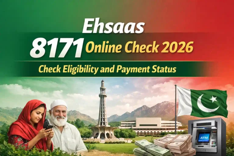 Ehsaas 8171 Online Check 2026