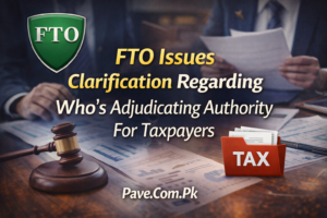 FTO Issues Clarification Regarding Whos Adjudicating Authority For Taxpayers
