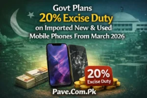 Govt Plans 20% Excise Duty on Imported New & Used Mobile Phones From March 2026