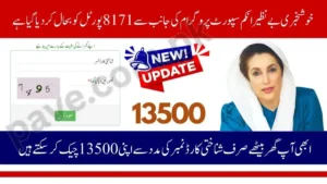 8171 Web Portal Updated – Check BISP October Payment Status 9 8171 Web Portal Updated – Check BISP October Payment Status