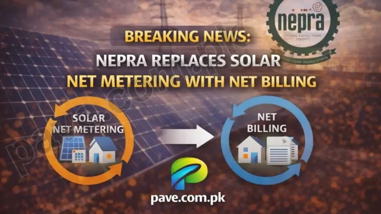 Breaking News: NEPRA Replaces Solar Net Metering with Net Billing